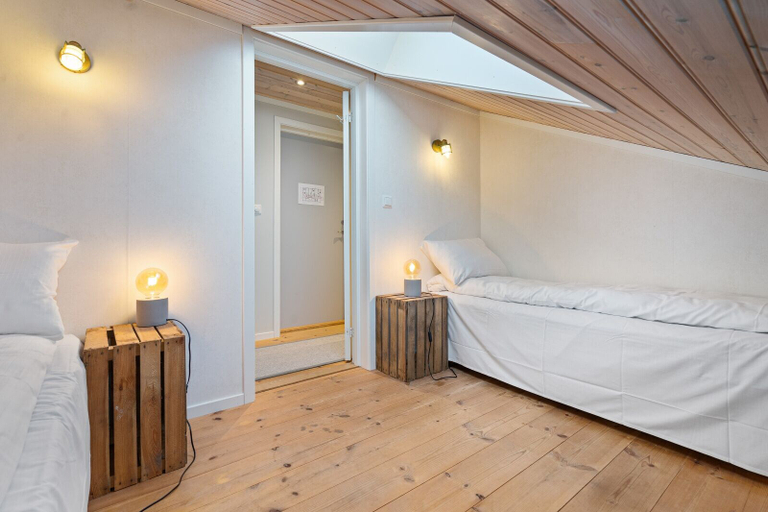 Bedroom 2, Sveggvika Guesthouse, Averøy