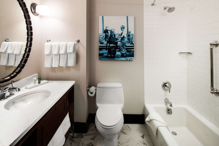 Bathroom 4, Hilton Brooklyn New York, New York
