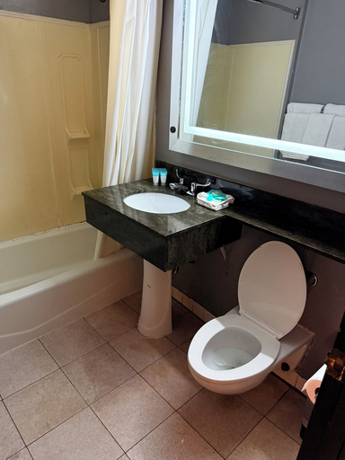 Bathroom 4, Cabana Hotel Yankee Stadium, New York