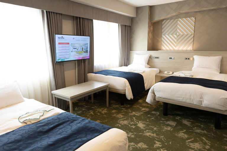 Bedroom 2, Hotel Rose Garden Shinjuku, Shinjuku