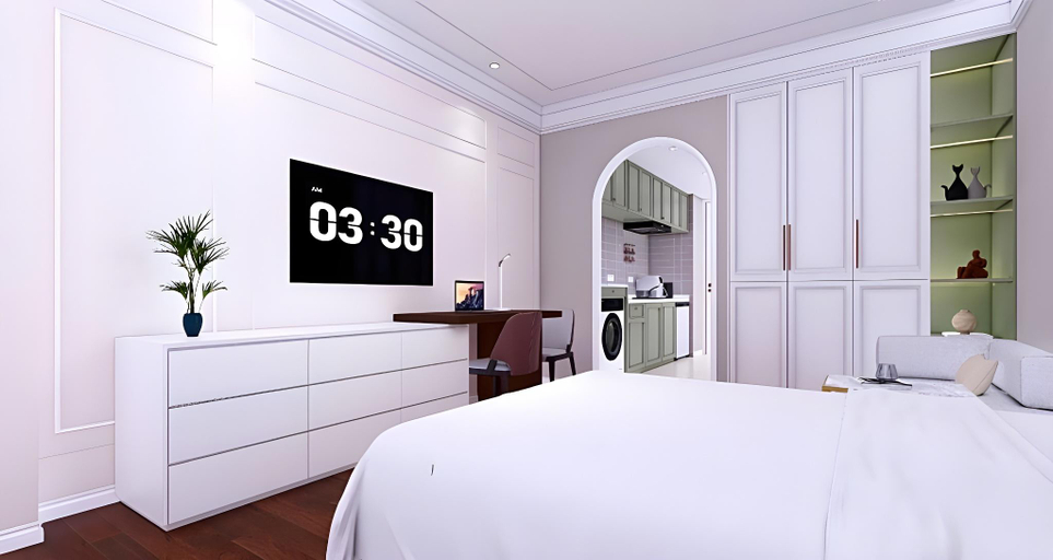 Bedroom 2, Green Court Residence City Center - Shanghai, Shanghai