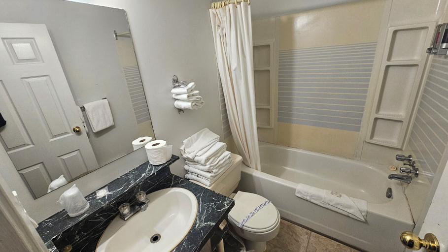Bathroom 3, Camelot Court Motel, Fraser-Fort George
