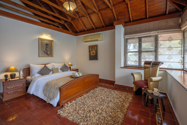 Bedroom 2, Amã Stays & Trails Mangirish Farmhouse, Alur, Bengaluru, Bangalore