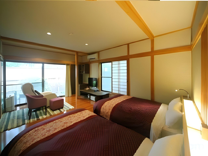 Bedroom 2, Yufuin Hanayoshi, Yufu