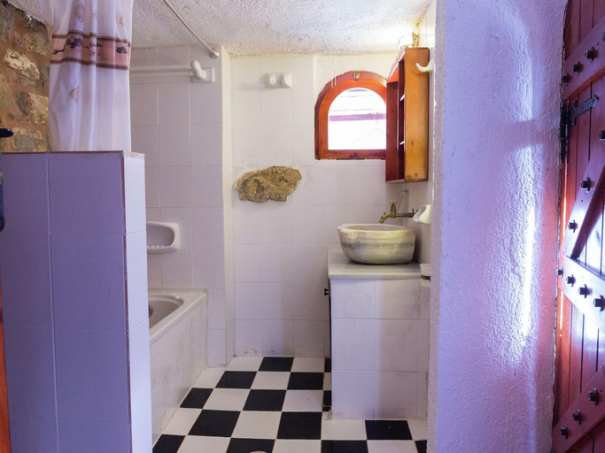 Bathroom 3, Stone House in Elounda with Gulf Views, Crete