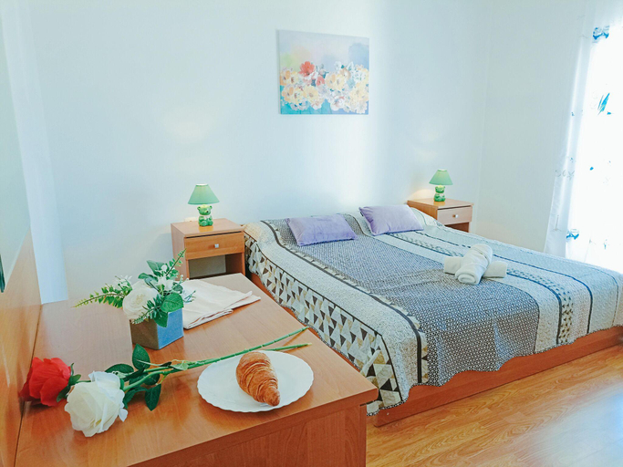 Bedroom, Apartment with shared swimming pool, Senj