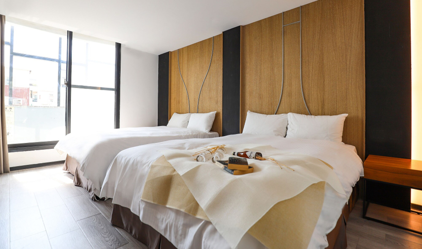 Bedroom 2, Hotel Initial-Beer, Tainan