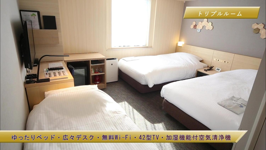 Bedroom 2, JR Clement Inn Kochi, Kōchi