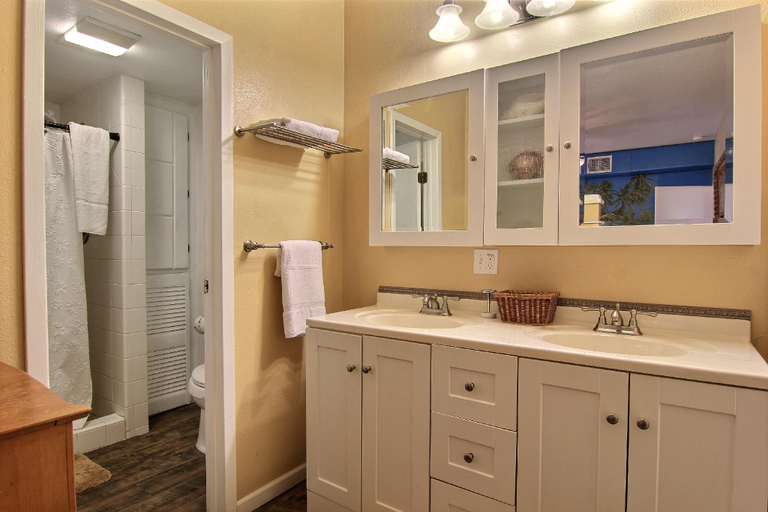 Bathroom, Palms, Nueces