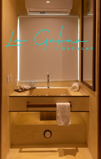 Bathroom 3, La Galuna Bacalar, Othón P. Blanco