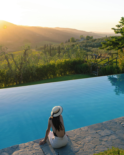 Sport & Beauty, Il Casolese Vignamaggio Private Pool, Florence