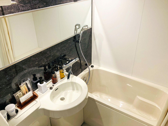 Bathroom 3, Hotel Livemax Sendai Hirosedori, Sendai