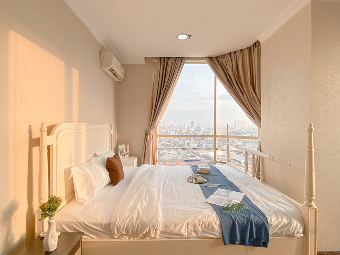 Bedroom 4, Modern and Homey 2BR Apartment Mangga Dua By Travelio, Jakarta Pusat