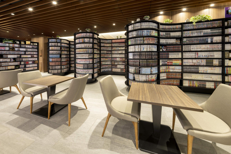 Public Area 5, The Hedistar Hotel Kyoto Nijo Comic&Books, Kyoto