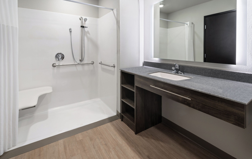 Bathroom 3, My Place Hotel-Moab, UT, Grand