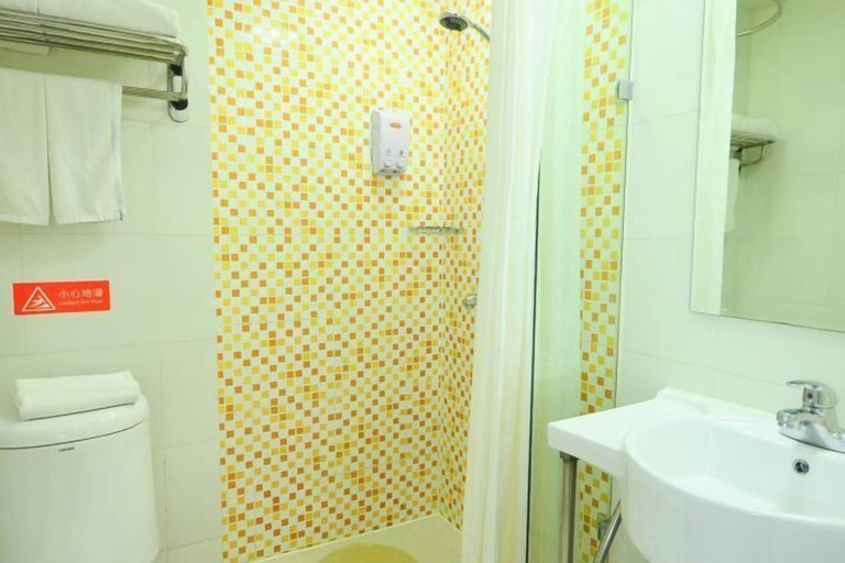 Bathroom 4, Home Inn Piper Cloud (Xuzhou Dibei Xianghe Branch), Xuzhou
