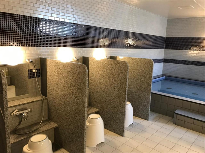 Bathroom 4, Green Rich Hotel & Capsule Naha Artificial hot spring Futamata Yunohana, Naha
