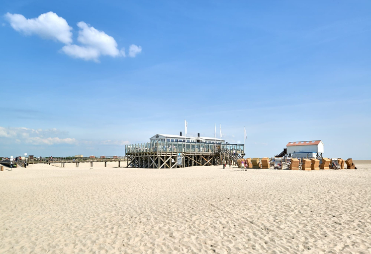 View from property 2, Semi-detached House in St. Peter-ording, Nordfriesland