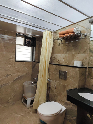 Bathroom 5, Hotel Shreyas, Pune