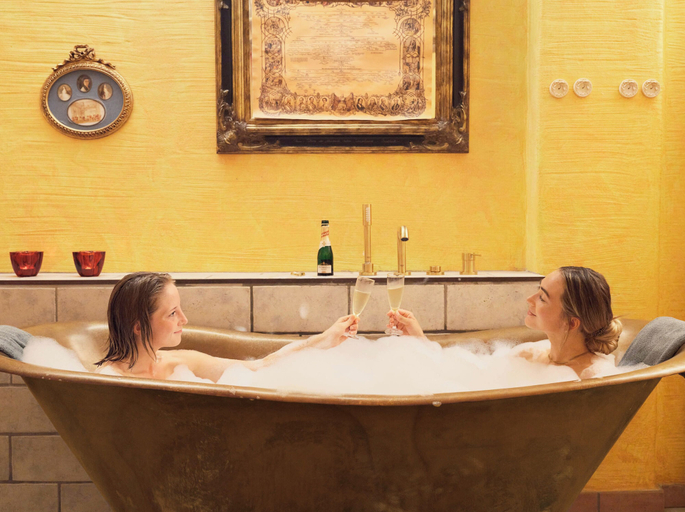 Bathroom 3, Genuss- und Vitalhotel Moisl, Hallein