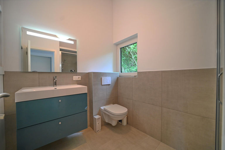 Bathroom, Bungalow by Lake Rabais in Virton, Luxembourg