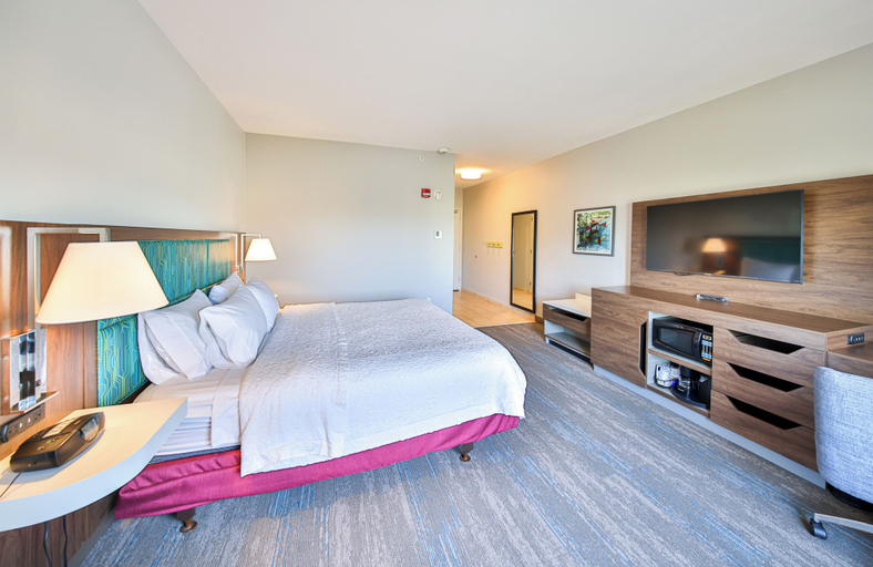 Bedroom 3, Hampton Inn & Suites Seattle/Kent,WA, King