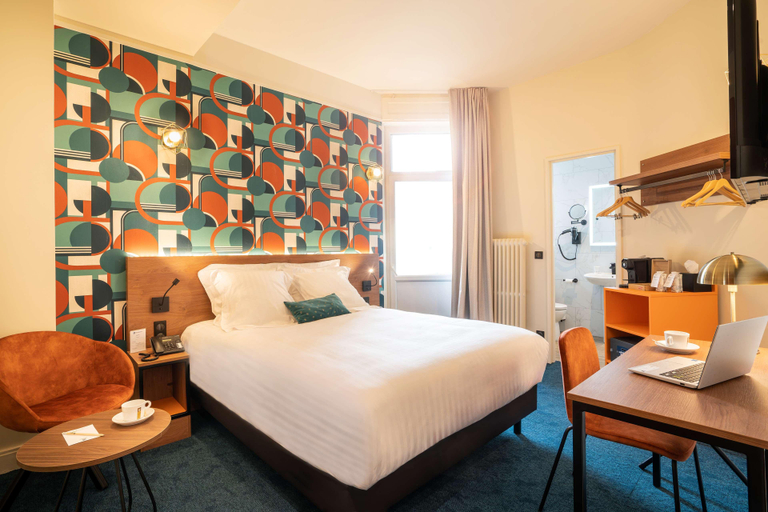 Bedroom 3, Best Western Metz Centre Gare, Moselle