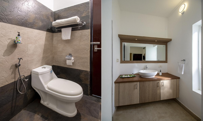 Bathroom 5, Treebo Majestic Retreat, Thiruvananthapuram