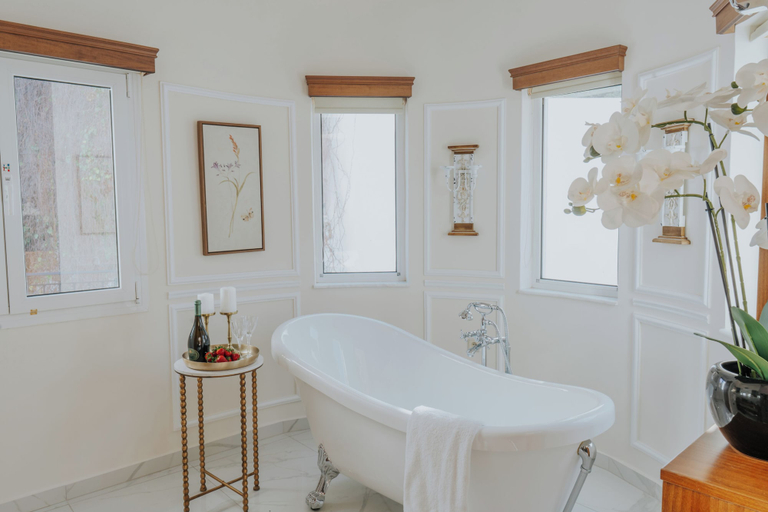 Bathroom 4, Villa Artemis, Wine Dark Sea Villas, Crete