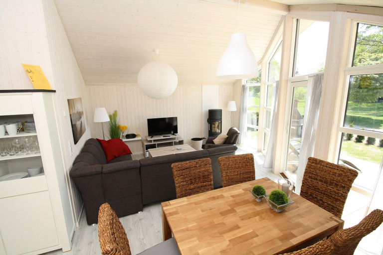 Living room 5, Ferienhaus Seebrise mit Sauna am Dummer See, Ludwigslust-Parchim