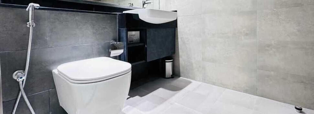Bathroom 4, OYO HOME 1458 Premium 1bed Apartment In Jvc Be1005, Dubai