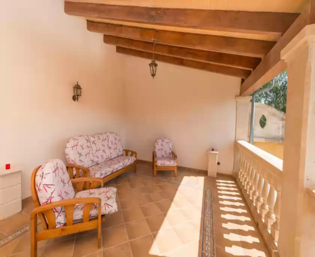 Balcony, S'aguait - Villa With Private Pool In Portocolom, Baleares