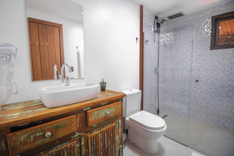 Bathroom 4, Suítes vista pro mar lhabela, Ilhabela