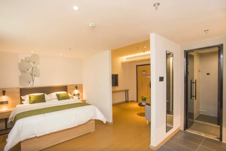 Bedroom 3, Greentree Inn Taizhou Jiangyan Hardware City Expre, Taizhou