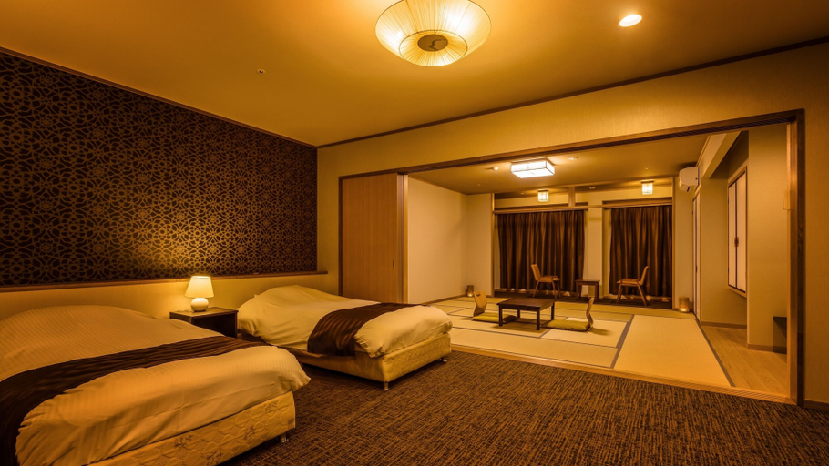 Bedroom 2, Ooedo Onsen Monogatari Premium Shirahama Saichoraku, Shirahama