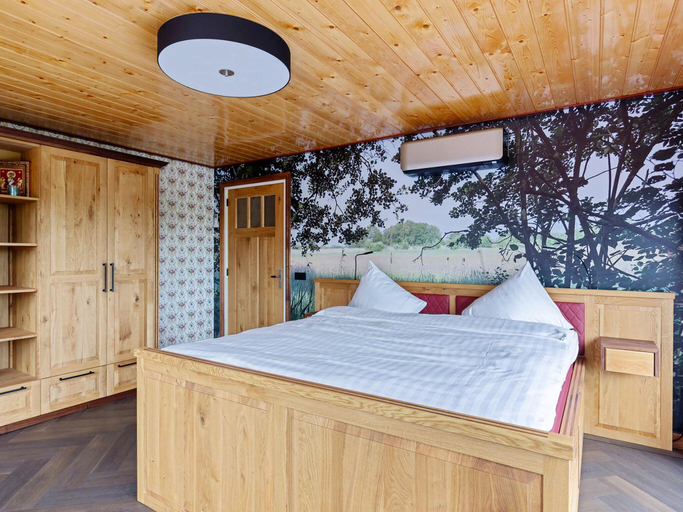 Bedroom 2, Forest House in Friesland with Sauna, Tytsjerksteradiel