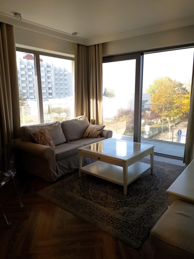 Living room 2, Comfortable Apartment With a sea View, Kamień