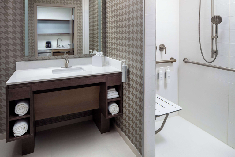 Bathroom 3, Home2 Suites by Hilton San Jose South, Santa Clara