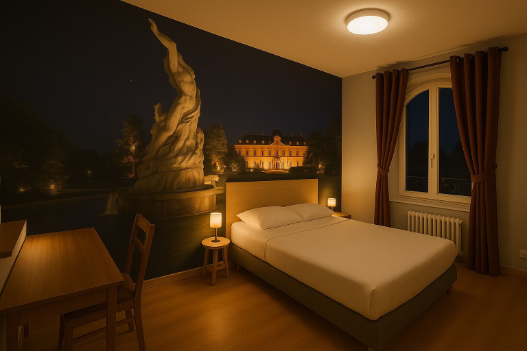 Bedroom 4, L'Hôtel du Cirque, Aube