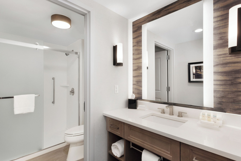 Bathroom 4, Homewood Suites by Hilton Providence Downtown, Providence