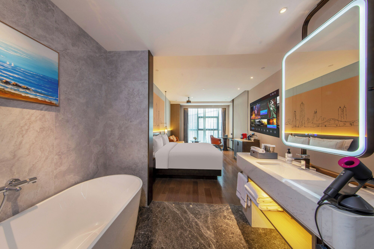 Bathroom 3, UrCove By Hyatt Shenzhen Luohu, Shenzhen