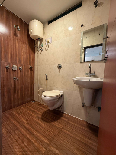 Bathroom 5, Palm Village Resort, South 24 Parganas