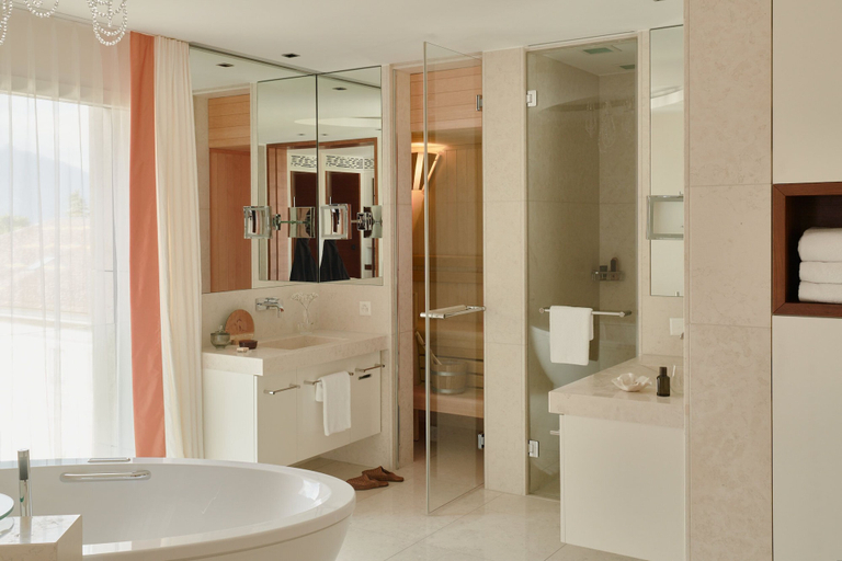 Bathroom 5, Grand Resort Bad Ragaz, Sarganserland