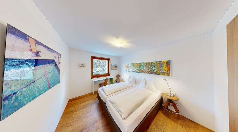 Bedroom 3, Schweizerhaus Apartments, Maloja
