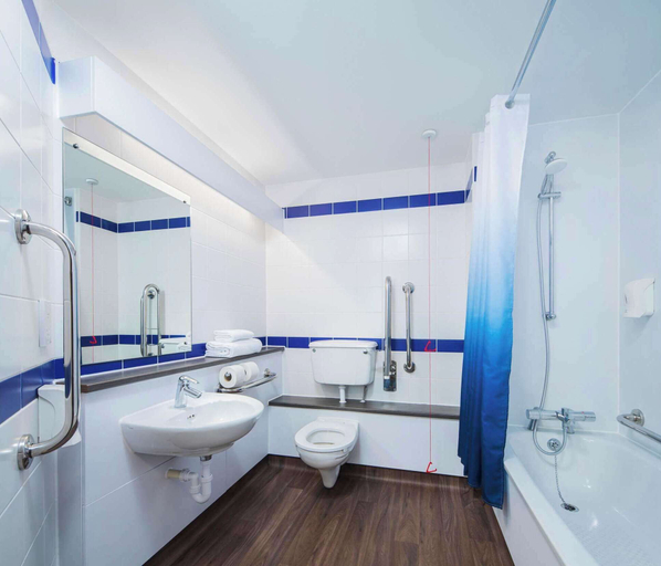 Bathroom 4, Travelodge Exeter M5, Devon