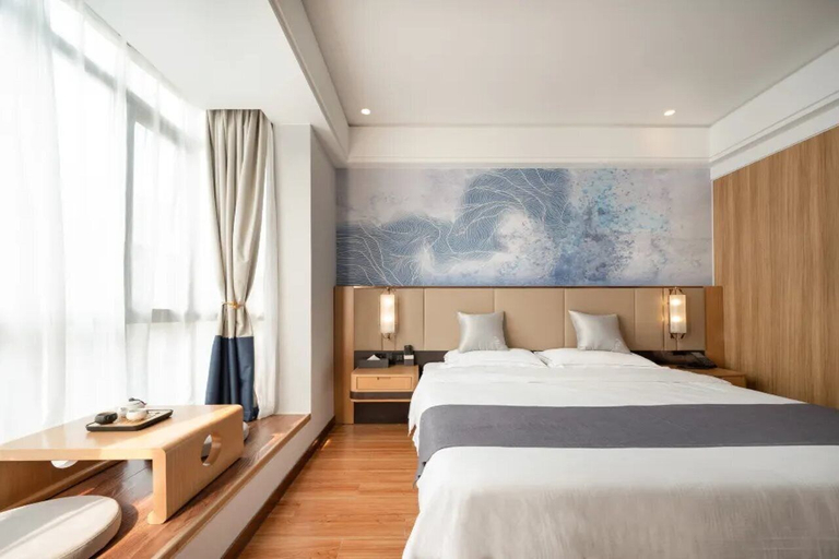 Bedroom 3, Greentree Eastern Li Lake Yuantouzhu Scenic Area Hotel, Wuxi