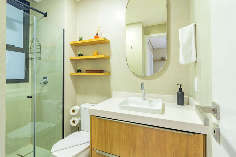 Bathroom, Cais Eco Residência By Carpediem, Ipojuca