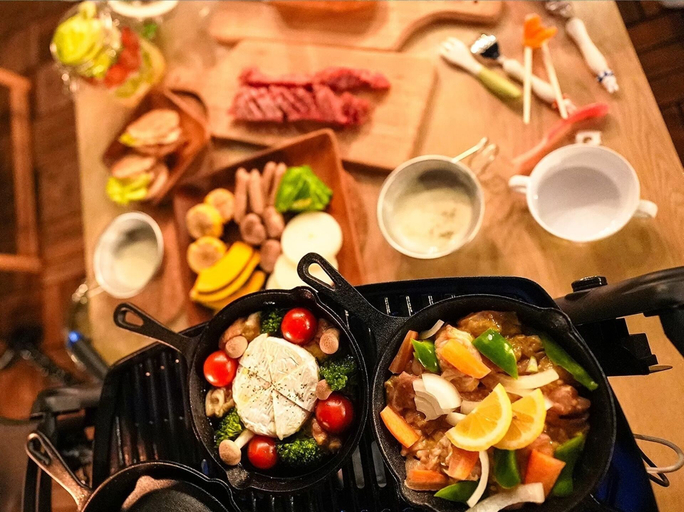Food & Drinks 4, Riverside Glamping Nuts, Higashiōmi