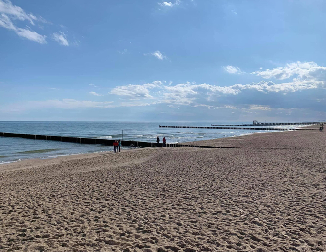 View from property 2, Single-story Holiday Home Near the Sea, Ustronie, Kołobrzeg