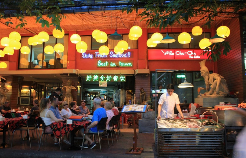 Food & Drinks 4, Villa Cha Cha Khaosan Rambuttri (ex. Villa Cha Cha 2 Rambuttri), Phra Nakhon